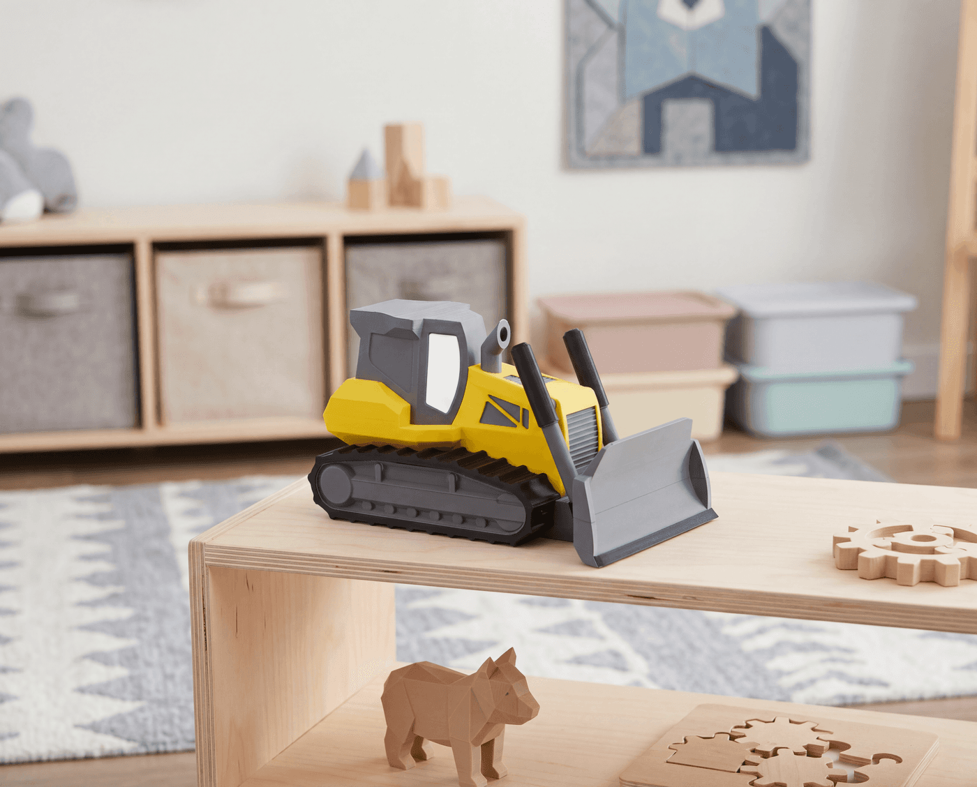 Kinderspielzeug-Traktor